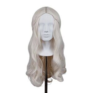 White Wavy Long Wig